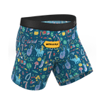 The Lucky Duck | Lucky Symbols Ball Hammock® Pouch Underwear With Fly - Shinesty