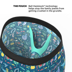 The Lucky Duck | Lucky Symbols Ball Hammock® Boxer - Long Leg - Shinesty