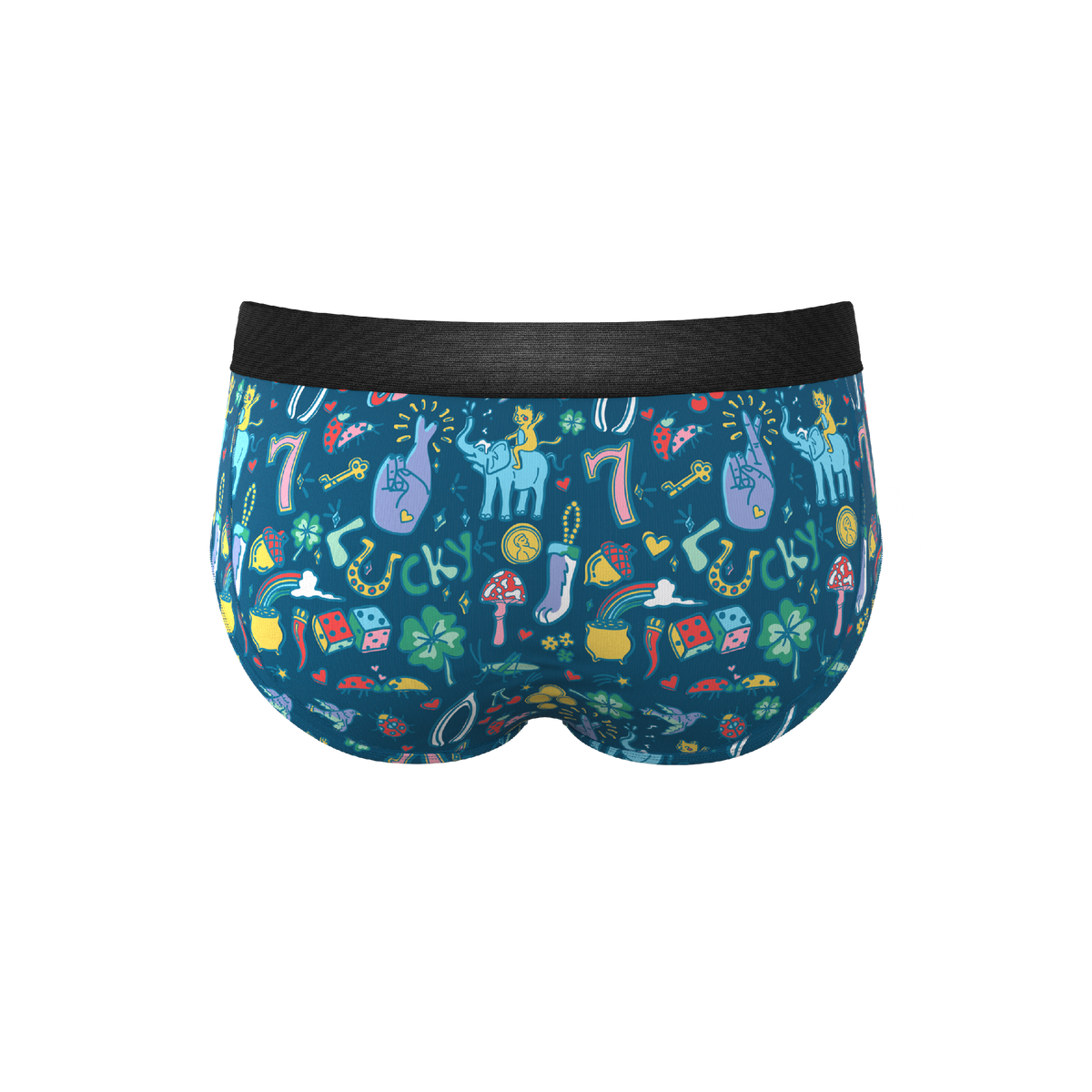 The Lucky Duck | Lucky Symbols Ball Hammock® Pouch Underwear Briefs - Shinesty