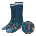 The Lucky Duck | Lucky Symbols Heel Hammock™ Crew Socks - Shinesty
