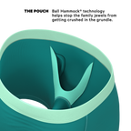 The Maldives | Teal Ball Hammock® Pouch Underwear With Fly - Shinesty