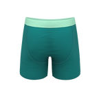 The Maldives | Teal Ball Hammock® Pouch Underwear With Fly - Shinesty