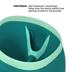 The Maldives | Teal Ball Hammock® Boxer - Long Leg - Shinesty