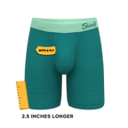 The Maldives | Teal Ball Hammock® Boxer - Long Leg - Shinesty