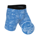 The Man With A Plan | Blueprint Ball Hammock® Boxer - Long Leg - Shinesty