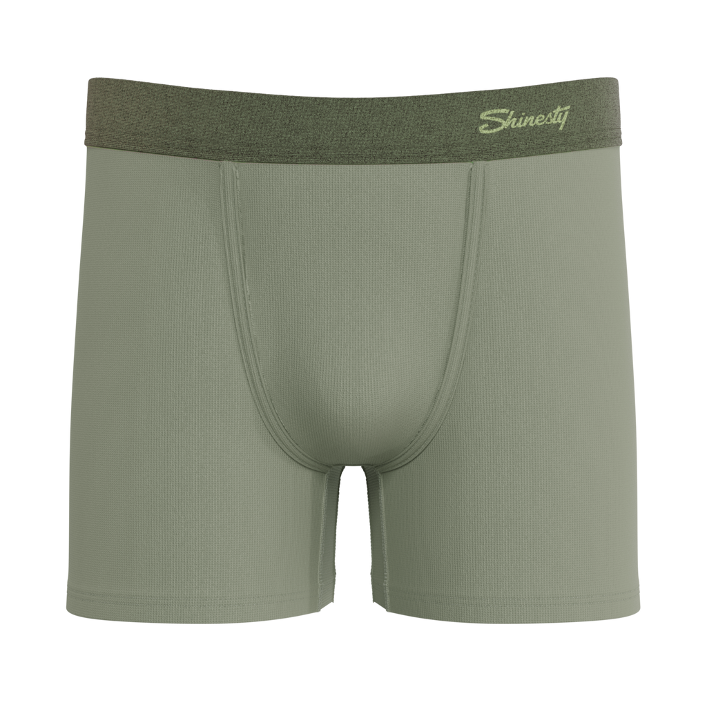 The Manzanilla | Olive Green Youth Boxer Briefs - Shinesty