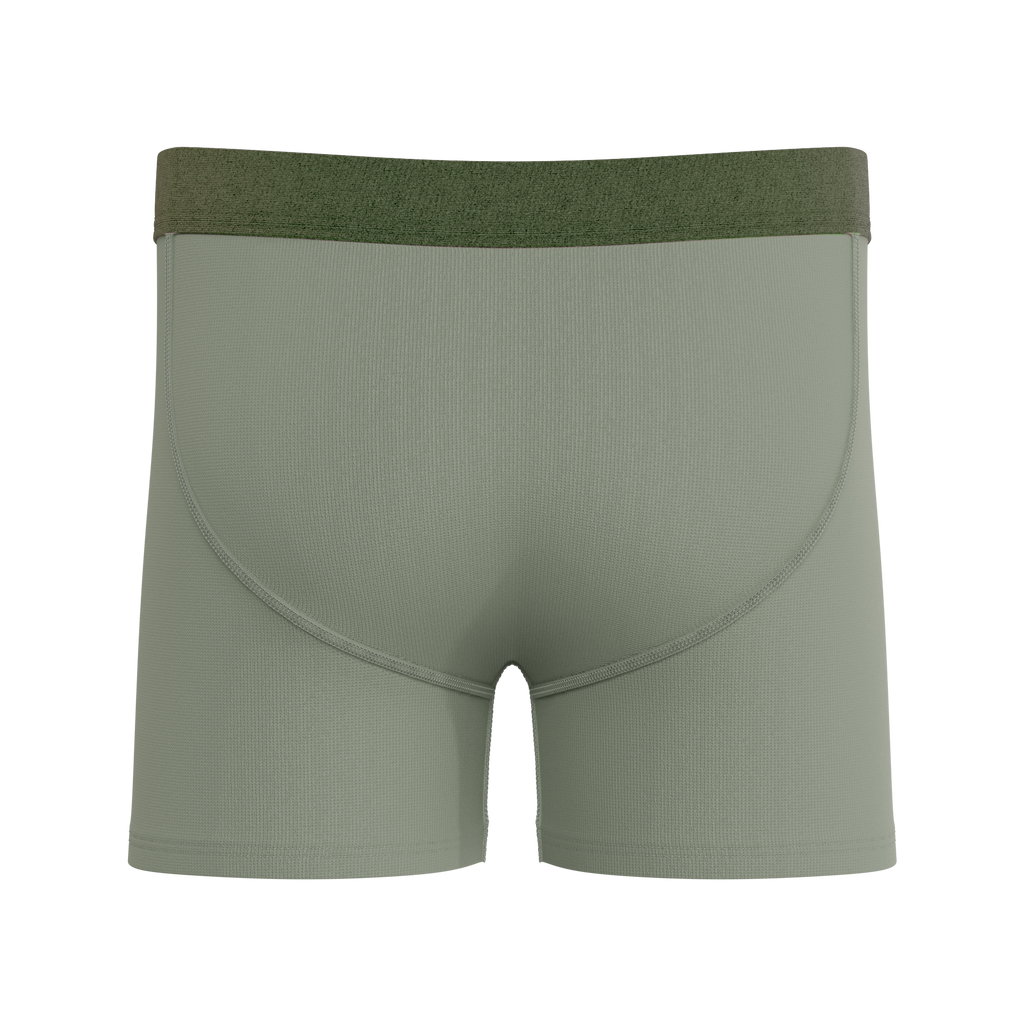 The Manzanilla | Olive Green Youth Boxer Briefs - Shinesty