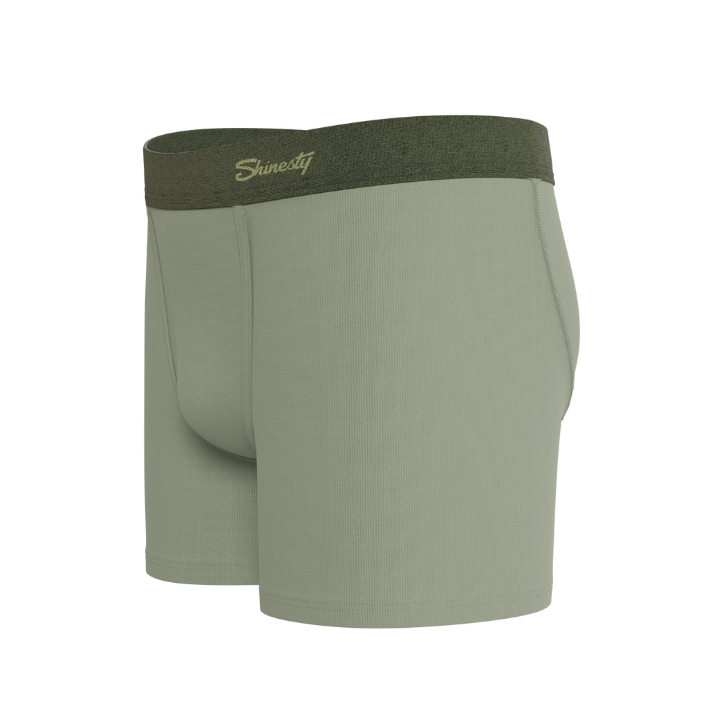 The Manzanilla | Olive Green Youth Boxer Briefs - Shinesty