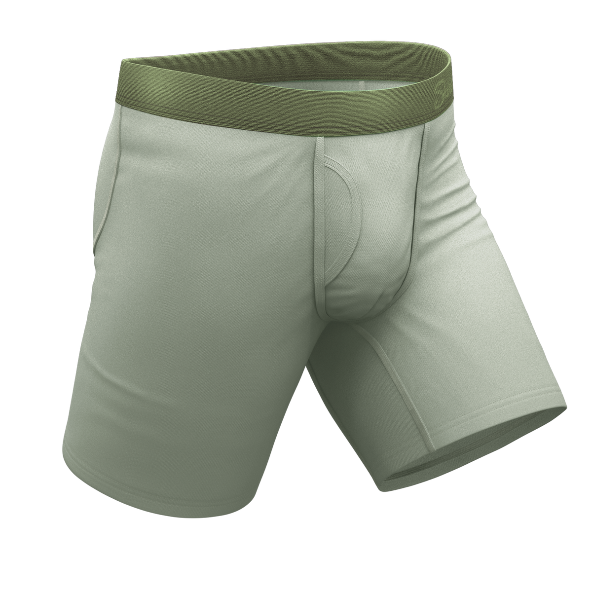 The Manzanilla | Olive Green Ball Hammock® Boxer - Long Leg - Shinesty