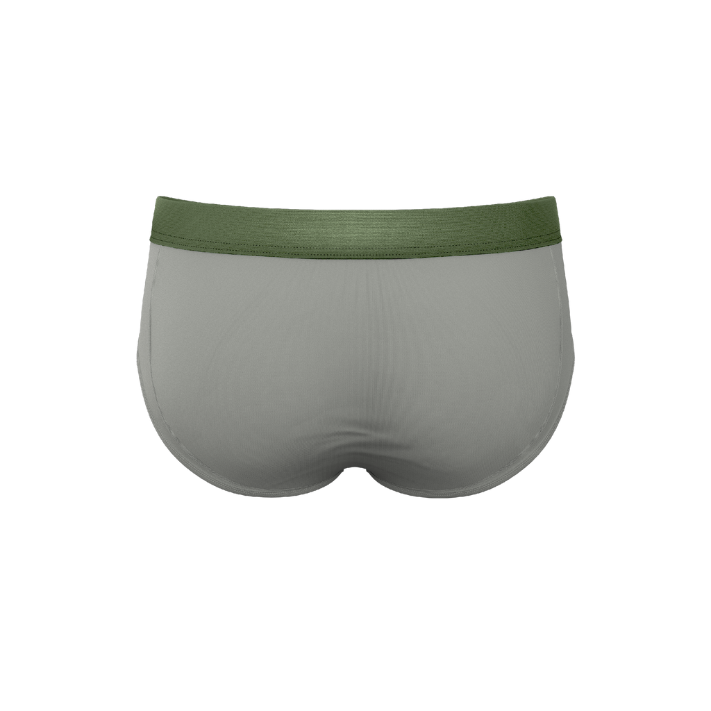 The Manzanilla | Olive Green Ball Hammock® Pouch Underwear Briefs - Shinesty