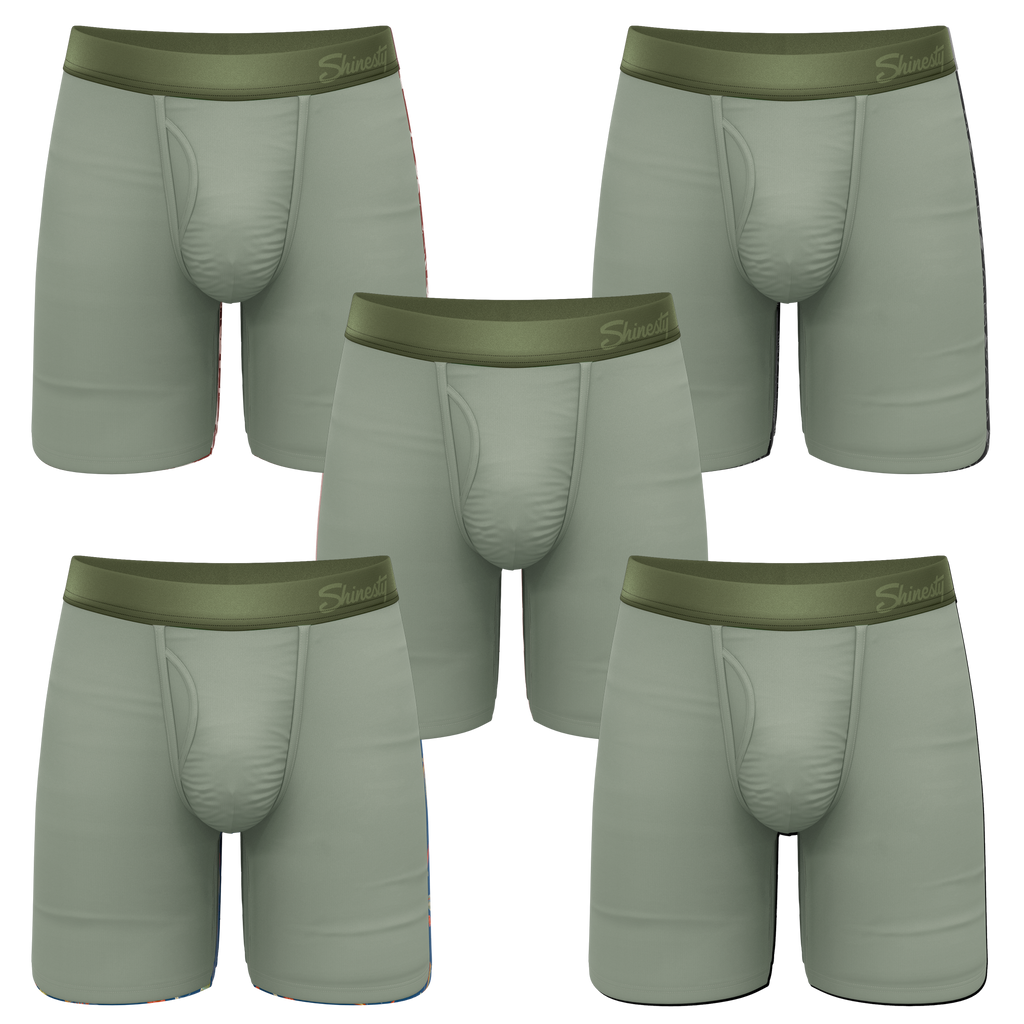 The Manzanilla | Long Leg Ball Hammock® Pouch Underwear With Fly 5 Pack - Shinesty