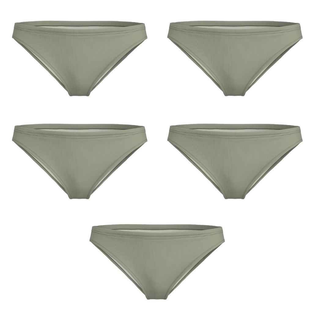 The Manzanilla | Bikini Underwear 5 Pack - Shinesty