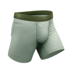 The Manzanilla | Olive Green Ball Hammock® Pouch Underwear - Shinesty