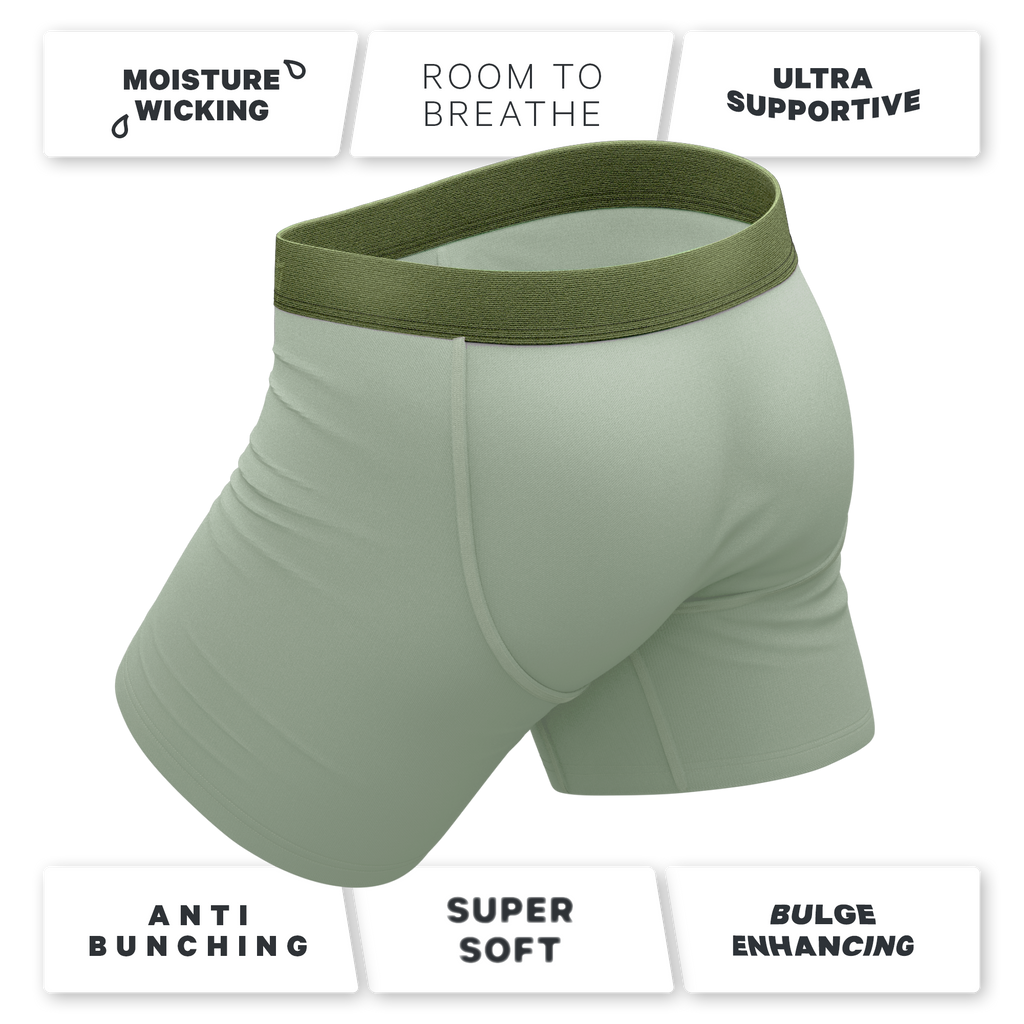The Manzanilla | Olive Green Ball Hammock® Pouch Underwear - Shinesty