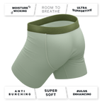 The Manzanilla | Olive Green Ball Hammock® Pouch Underwear - Shinesty