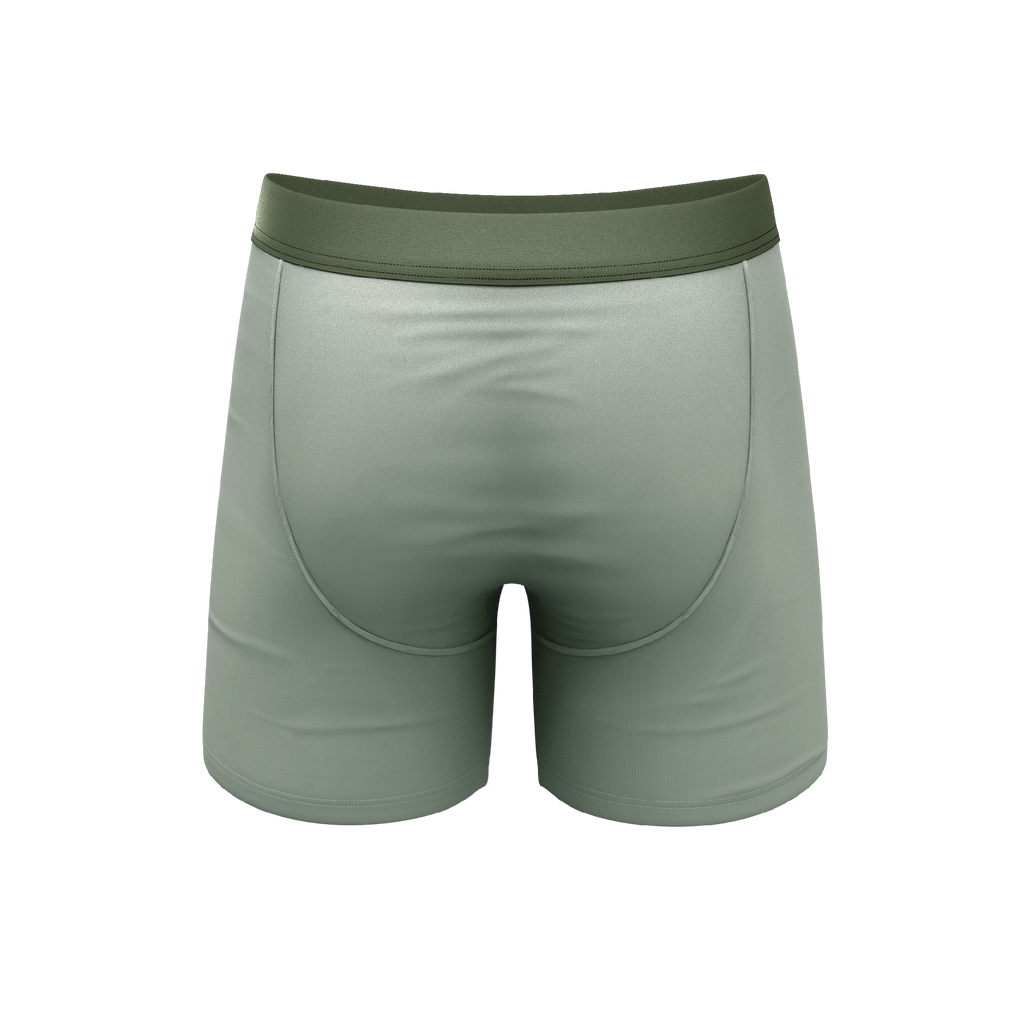 The Manzanilla | Olive Green Ball Hammock® Pouch Underwear - Shinesty