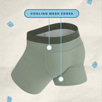 The Manzanilla | Olive Green paradICE™ Cooling Ball Hammock® Underwear - Shinesty