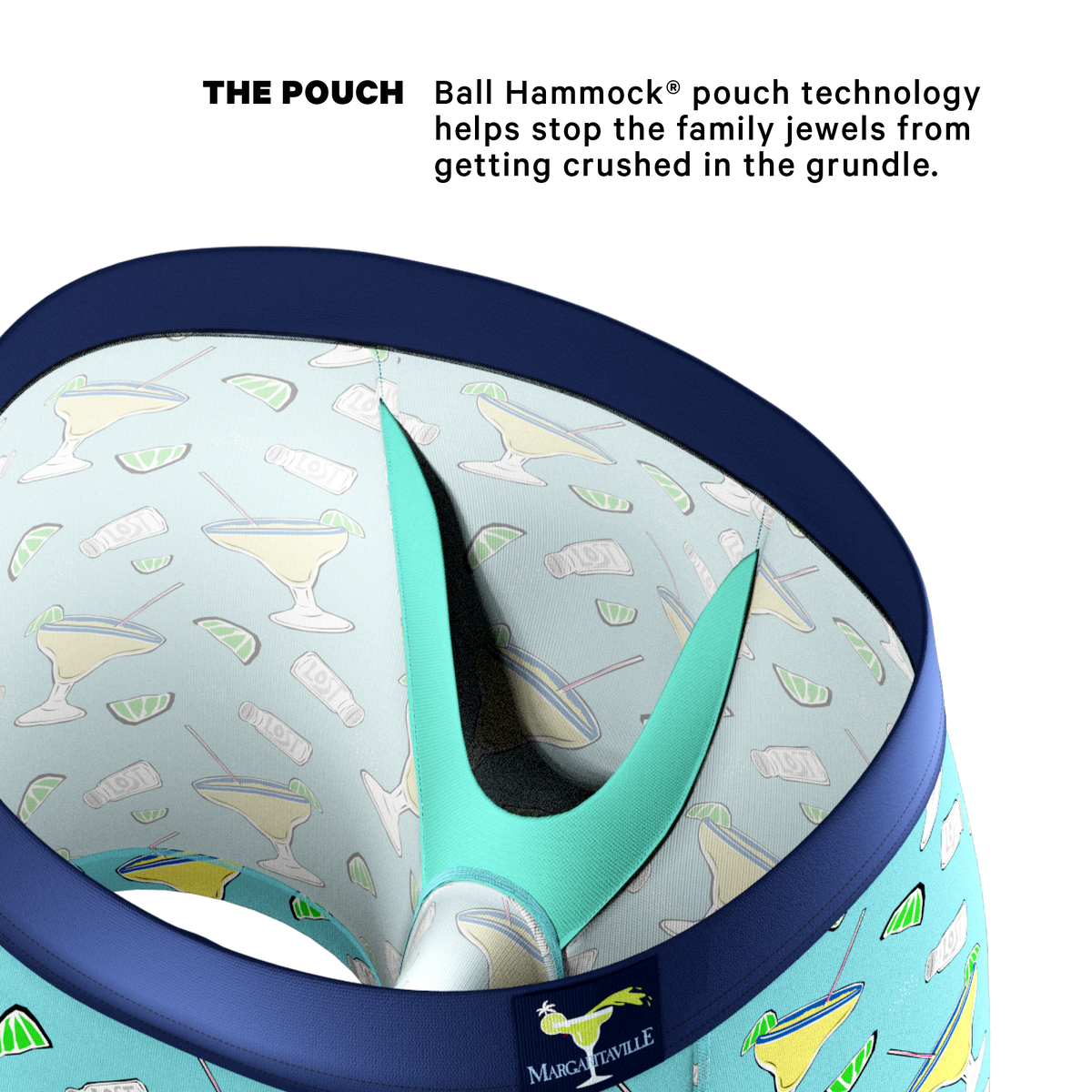 The Margaritaville® | Margarita Ball Hammock® Pouch Underwear - Shinesty