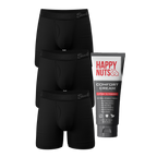 The Zero Shades of Grey | Ball Cream and Ball Hammock® Pouch Underwear With Fly 3 Pack - Shinesty
