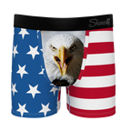The Mascot | American Flag Youth Boxer Briefs - Shinesty