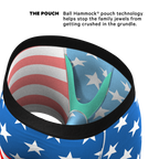 The Mascot | American Flag Ball Hammock® Pouch Underwear - Shinesty