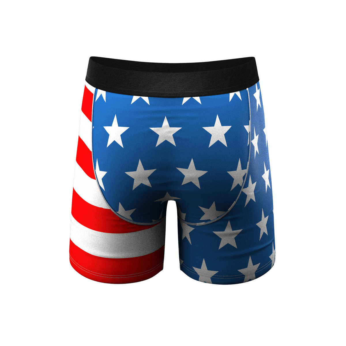 The Mascot | American Flag Ball Hammock® Pouch Underwear - Shinesty