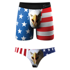 The Patriotic Pair | American Ball Hammock® and Thong Pack - Shinesty