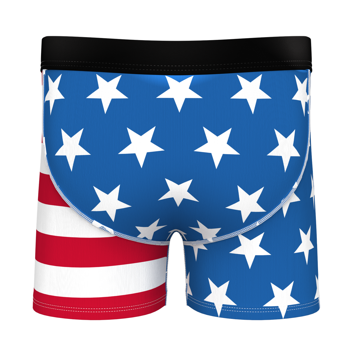 The Mascot | American Flag Youth Boxer Briefs - Shinesty