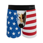 The Mascot | American Flag Boxers - Shinesty