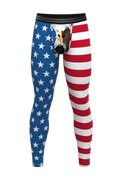 The Mascot | American Flag Ball Hammock® Long Johns - Shinesty