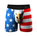 The Mascot | American Flag Ball Hammock® Pouch Underwear - Shinesty