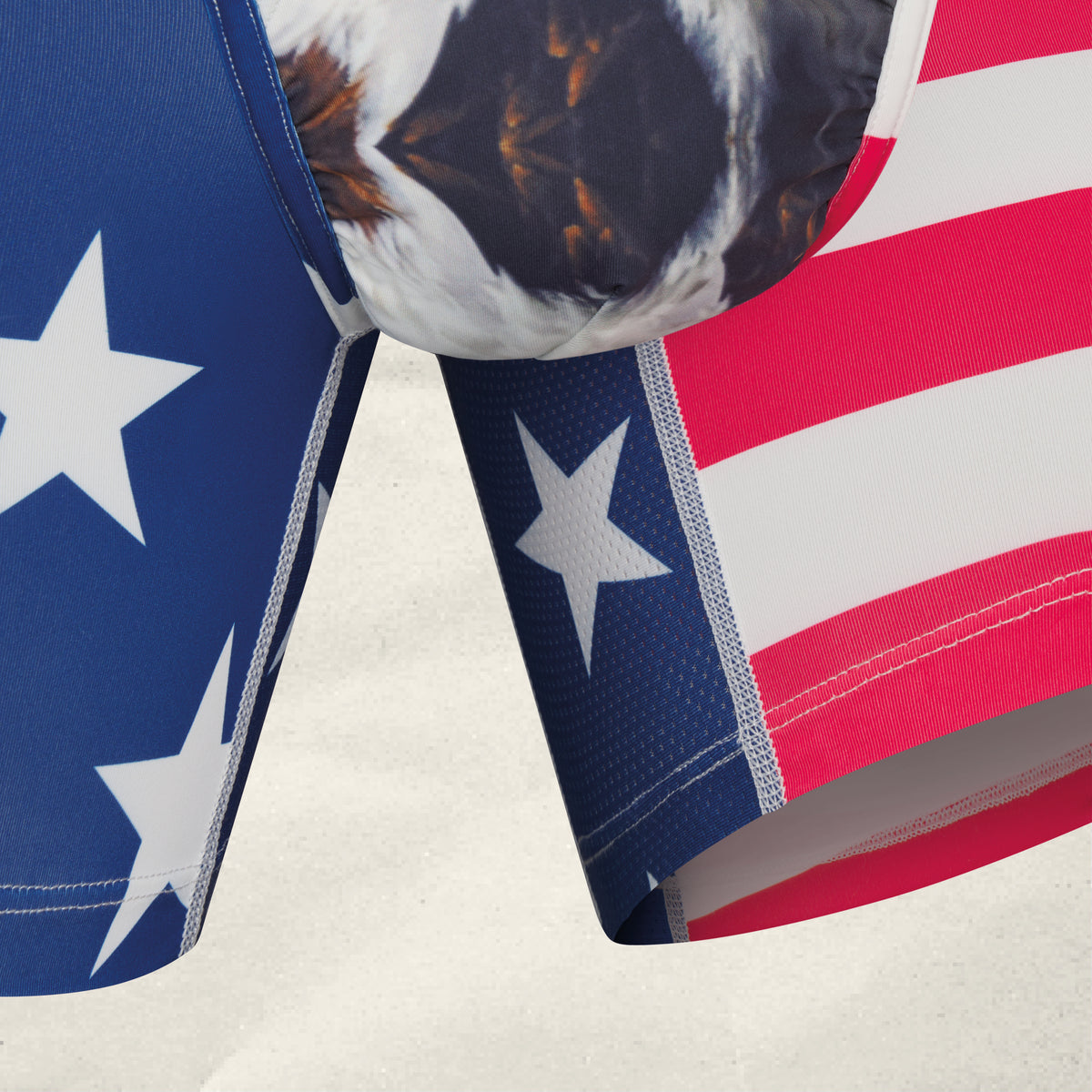 The Mascot | American Flag paradICE™ Cooling Ball Hammock® Underwear With Fly - Shinesty