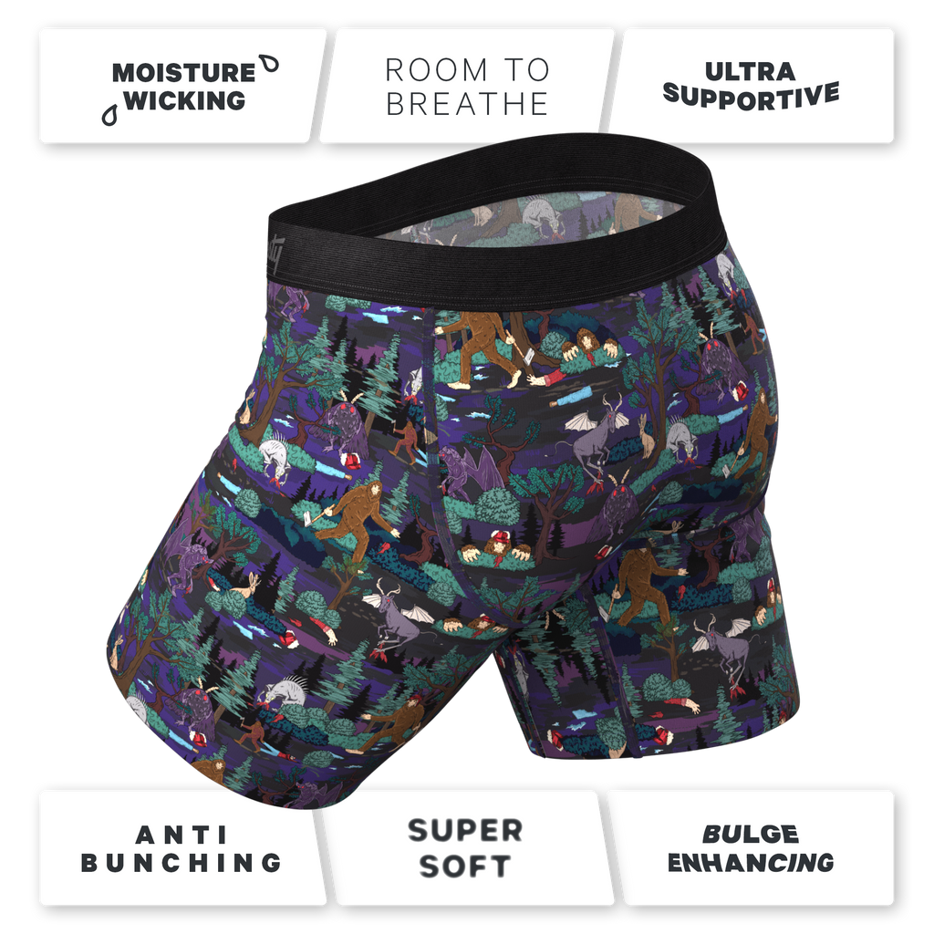 The Meal of Moths | Spooky Ball Hammock® Boxer - Long Leg - Shinesty