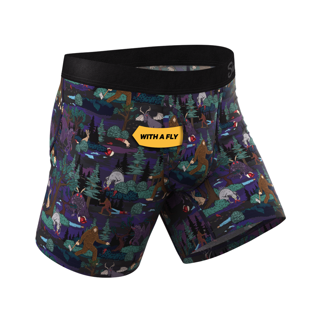 The Cryptids | Spooky Ball Hammock® Pouch Underwear With Fly - Shinesty