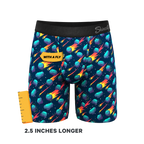 The Meateorite | Asteroid Ball Hammock® Boxer - Long Leg - Shinesty