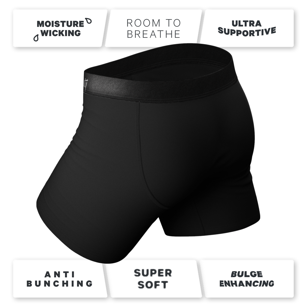 The Midnight Rider | Black Ball Hammock® Boxer Brief 5 Pack - Shinesty