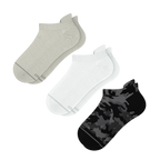 The Military Three | Heel Hammock™ Ankle Socks 3 Pack - Shinesty