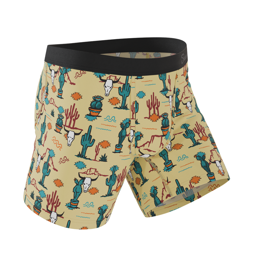 The Mirage | Western Cactus Ball Hammock® Pouch Underwear - Shinesty