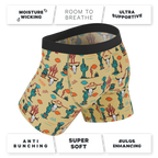 The Mirage | Western Cactus Ball Hammock® Pouch Underwear - Shinesty