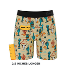 The Mirage | Western Cactus Ball Hammock® Boxer - Long Leg - Shinesty