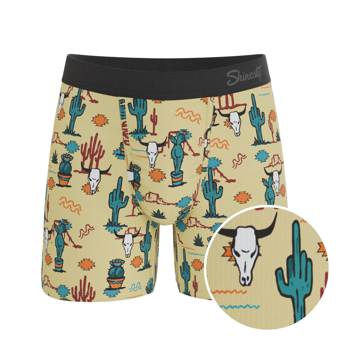The Mirage | Western Cactus Ball Hammock® Pouch Underwear - Shinesty