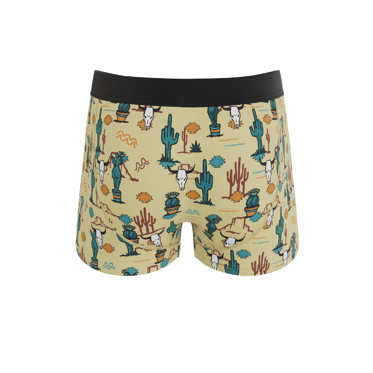 The Mirage | Western Cactus Ball Hammock® Pouch Trunks Underwear - Shinesty