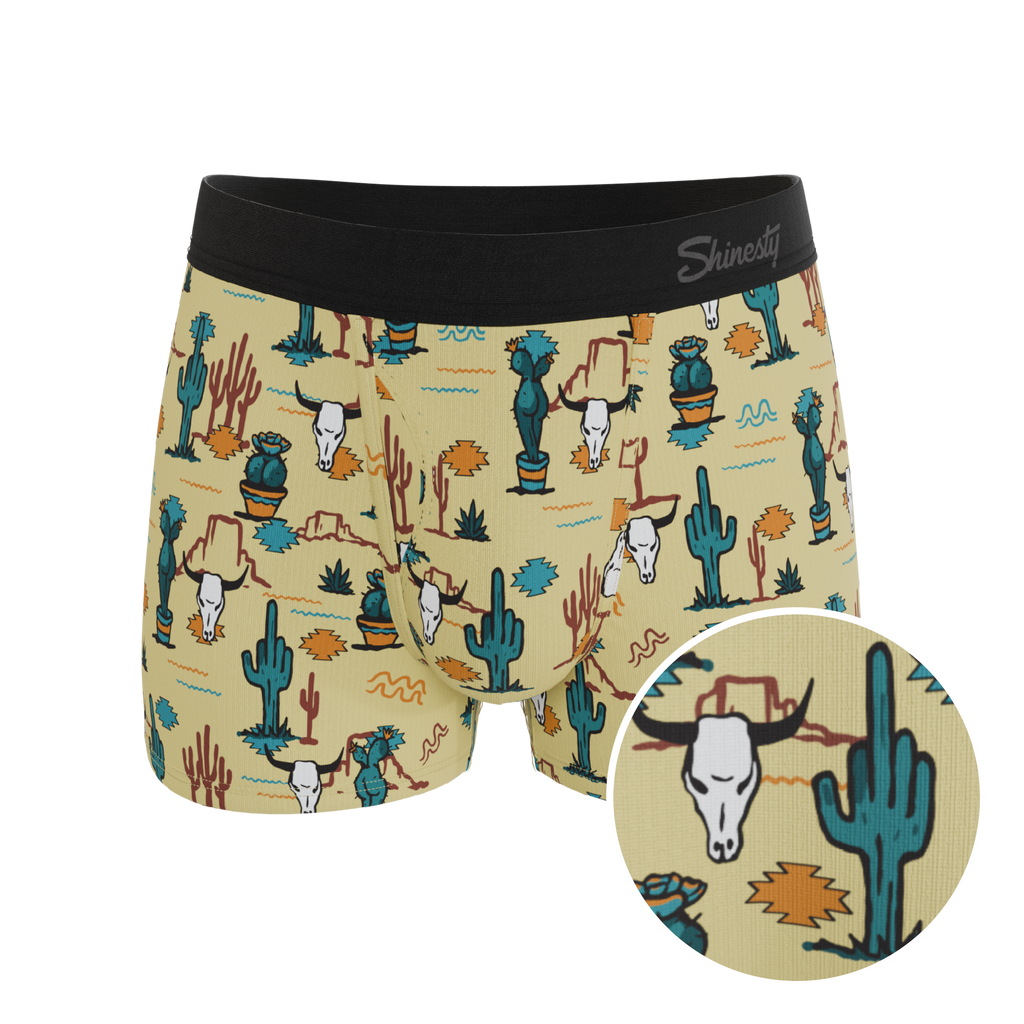 The Mirage | Western Cactus Ball Hammock® Pouch Trunks Underwear - Shinesty