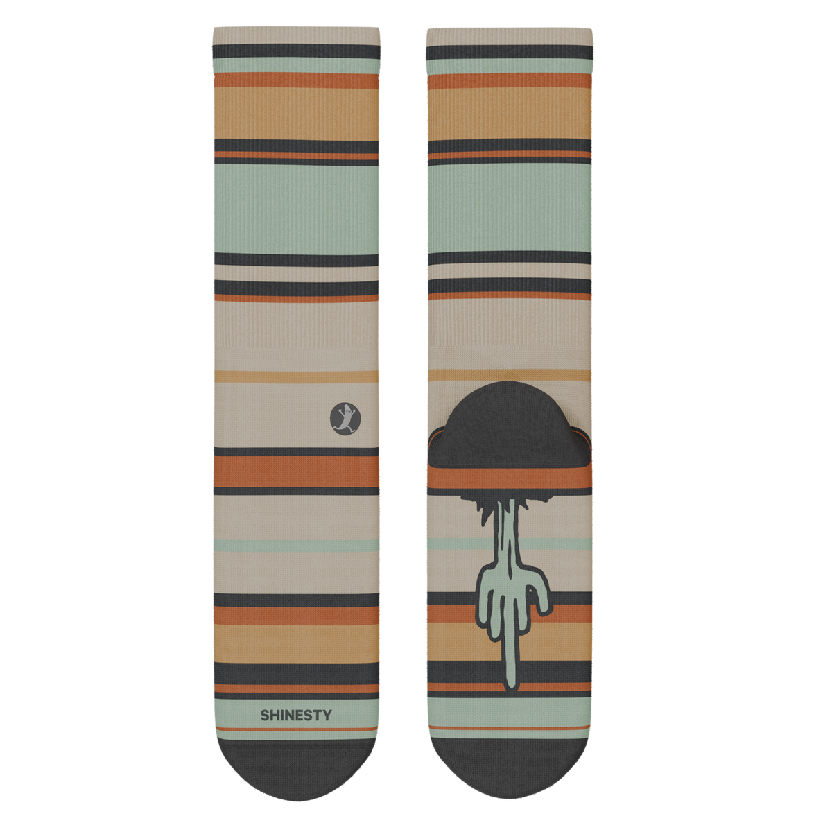 The Mirage | Cactus Heel Hammock™ Crew Socks - Shinesty
