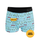 The Mistletits | Christmas Bust Ball Hammock® Pouch Trunks Underwear - Shinesty