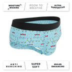 The Mistletits | Christmas Bust Ball Hammock® Pouch Underwear Briefs - Shinesty