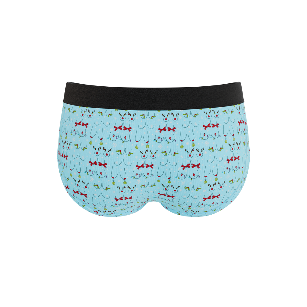 The Mistletits | Christmas Bust Ball Hammock® Pouch Underwear Briefs - Shinesty