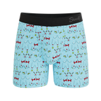 The Mistletots | Christmas Bust Ball Hammock® Pouch Underwear With Fly - Shinesty