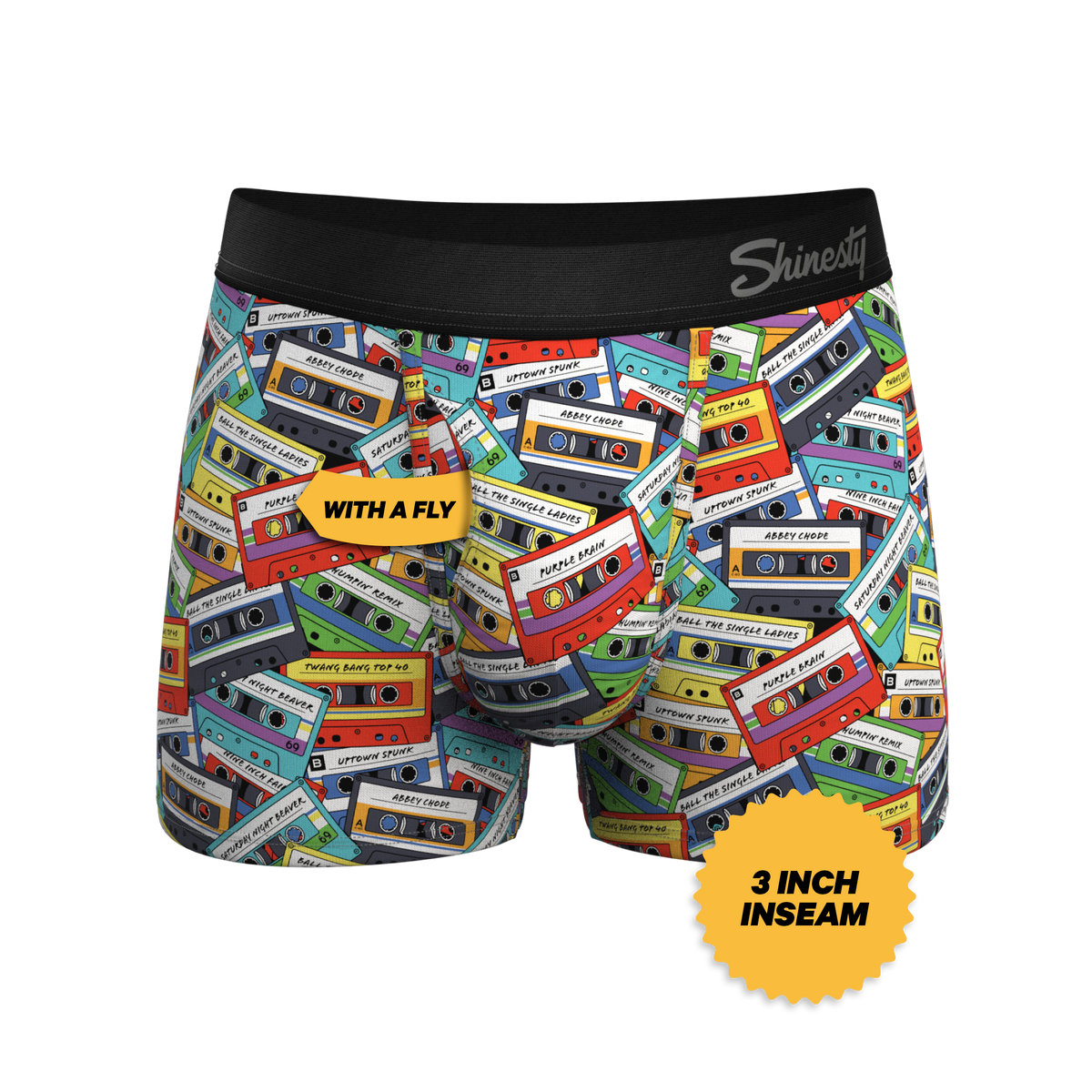 The Mixtape | Cassette Tapes Ball Hammock® Pouch Trunk Underwear - Shinesty