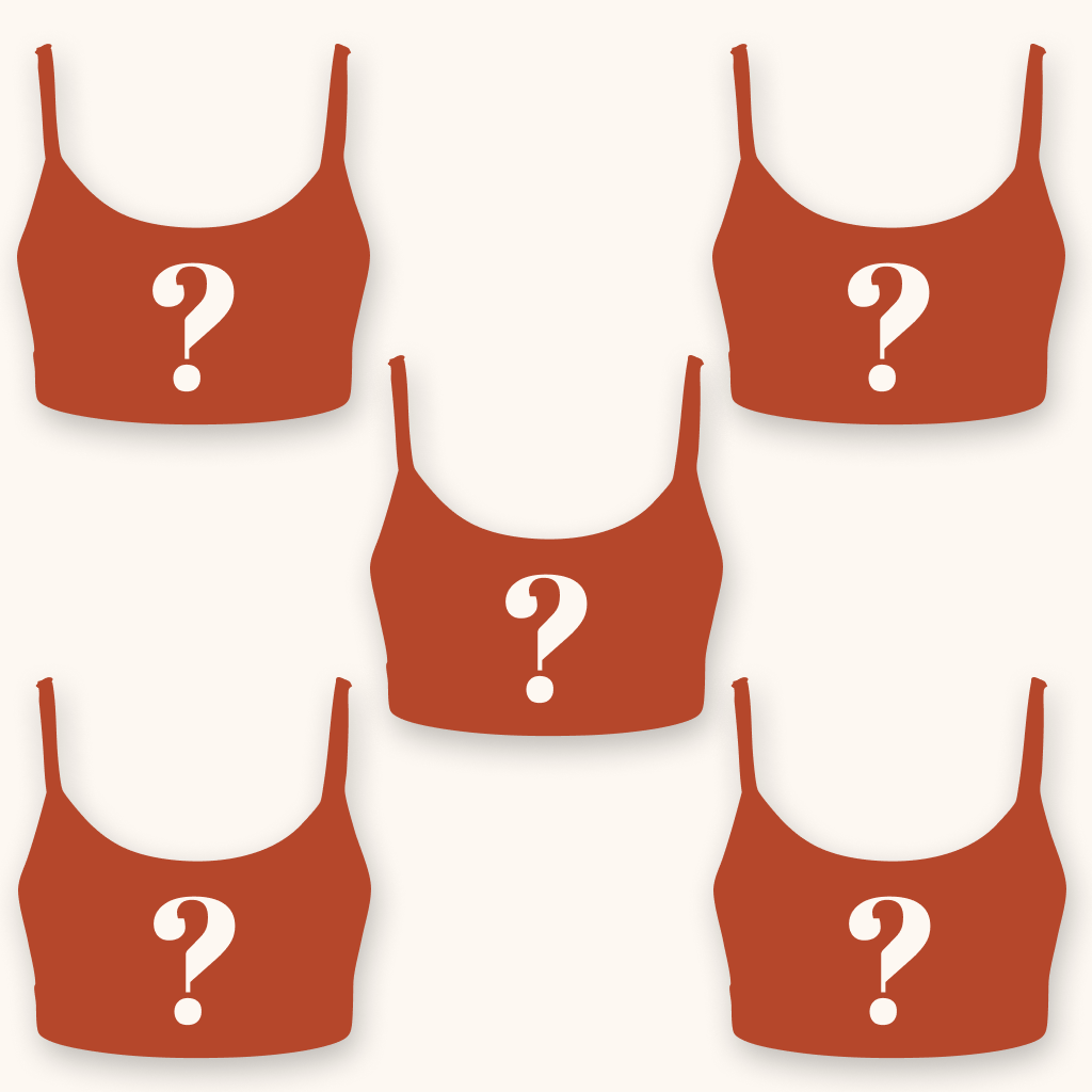 The Mystery | Boob Hammock™ Scoop Bralette 5 Pack - Shinesty